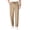 Camel,#004, variant on Men's Pull On Stretch Relaxed Fit Smart Casual Pants - Comfy Stretch Breathable Pants for Men Over 50,M