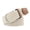 Beige, variant on Unisex Men Women Elastic Canvas Fabric Braided Belt Stretch Woven Jeans Belt
