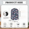 thumbnail image 6 of HELLHERO Santa Claus Snowflake Pattern Kitchen Blender Dust Cover for Polyester Oil Proof with Proof Stain, 6 of 6
