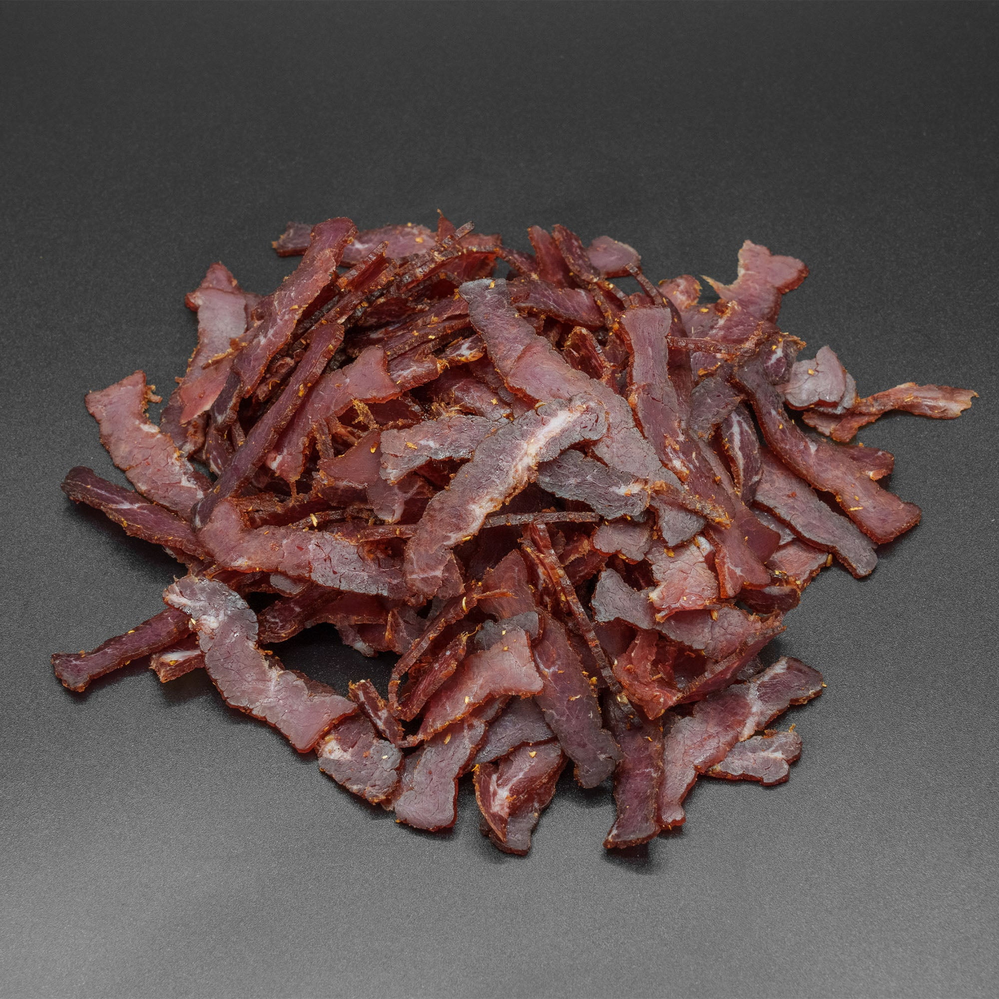 Biltong Depot Smoky Mesquite Steak Slices (1 pound): High Protein Snack, No Sugar, Smoked Natural Dried Beef Jerky