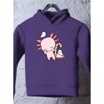 thumbnail image 3 of Cute Axolotl W Candy Hoodie Toddler -Image by Shutterstock,  2 Toddler, 3 of 4