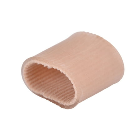 

1111Fourone Toe Protectors Portable Supple lining Tubes Sleeves Gel Comfortable Blisters Calluses Nonslip Surface Toes and Fingers Digits M