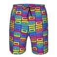 thumbnail image 3 of Pofeuu Cassette Tapes Prin Men's Swim Trunks Quick Dry Bathing Suit Swimming Board Shorts Mesh Lining Beach Swimwear-XX-Large, 3 of 6
