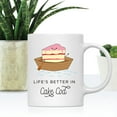 thumbnail image 2 of Koyal Wholesale Funny Food Pun 11oz. Ceramic Coffee Tea Mug, Cake Slice, 2 of 5