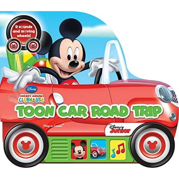 Pre-Owned Disney Mickey Mouse Clubhouse: Toon Car Road Trip Sound Book [With Battery] (Board book) 1450861946 9781450861946