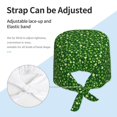 thumbnail image 4 of Kdxio Happy St. Patrick's day Pattern Turban Hat for Women Men Comfortable Adjustable Cleaning Working Cap with Sweatband, 4 of 8