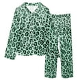 thumbnail image 6 of Caqnni Girl Outfits Girl Clothes Long Sleeve Tops Casual Pants Set Girl Clothing Fall Winter Outfit Pajamas & Dailywear Set (3-4 Years,Green), 6 of 9
