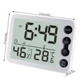 thumbnail image 4 of Inteprter Reloj Digital de escritorio, Sensor Dual, alarma electrónica, termómetro, botón de operación, funciona con batería, temporizador LCD, Type7 NO7 Inteprter HA009472-02B, 4 of 6