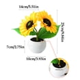 thumbnail image 3 of Sunflower Lamp Gifts for Women, Valentine’s Day Birthday Gifts for Women, Mom, Sister, Girlfriend, Rechargeable Flower Lamp Night Light, Dimming Table Lamp, Anniversary Bedroom Decor, 3 of 9