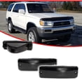 thumbnail image 3 of AMNIWDE 2X Smoked Bumper Turn Signal Lights Pick-up Truck Black ABS Housing Front Left Right 1989-1995 1990-1991 for Toyota for 4Runner SR5 1990-1991 for Pickup Base/DLX/SR5 1989-1995 Smooth, 3 of 8