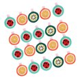 thumbnail image 4 of Juego de 20 piezas para perros y gatos, adorable accesorio de aseo, horquillas para el pelo con forma de fruta para mascotas, 4 of 8