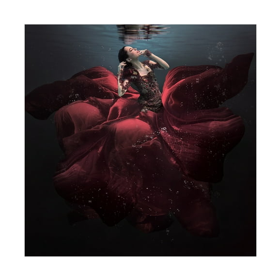 Martha Suherman 'The Lady In Red' Canvas Art
