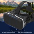 thumbnail image 4 of 3D Glasses Helmets, Lightweight High Definition Breathable VR Glasses Comfortable  for 4.7-7 Inches Phone, 4 of 7