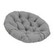 thumbnail image 4 of Cojín de Asiento Acolchado Perfecl Cojín para Silla en Forma de Huevo 40 cm Gris Oscuro, 4 of 8