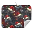 thumbnail image 5 of Ryvnso Game Controller Christmas Dish Drying Mat for Kitchen Countertop 18x24 Large Dish Pad Drainer Rack Dish Sink Mats, 5 of 7