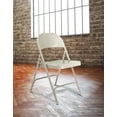 thumbnail image 2 of (4 Pack) NPS 50 Series Choice All-Steel Folding Chair, Grey, 2 of 6