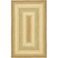 thumbnail image 6 of SAFAVIEH Braided Cirino Bordered Machine Washable Reversible Runner Rug, Rust/Multi, 2'3" x 8', 6 of 6