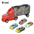 thumbnail image 1 of Car Model Container Truck Inertia Metal Car Diecast Model Birthday Gift Toy for Boy Kids, 1 of 6