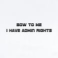 thumbnail image 2 of CafePress - Admin Rights Body Suit - Long Sleeve Cotton Baby Bodysuit, 2 of 4