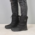 thumbnail image 4 of Zapatos Al Aire Libre Botas Invierno Nieve Mujer Hombre Cálido Forro Piel para Senderismo, 4 of 9