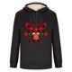 thumbnail image 4 of Sudadera con capucha para hombre, informal, a la moda, con estampado, de felpa, de manga larga, con bolsillo, de poliéster, 4 of 5