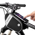 thumbnail image 1 of Bolsa para chasis delantero de bicicleta ROCKBROS, impermeable, 1,5 L, para smartphone, 1 of 6
