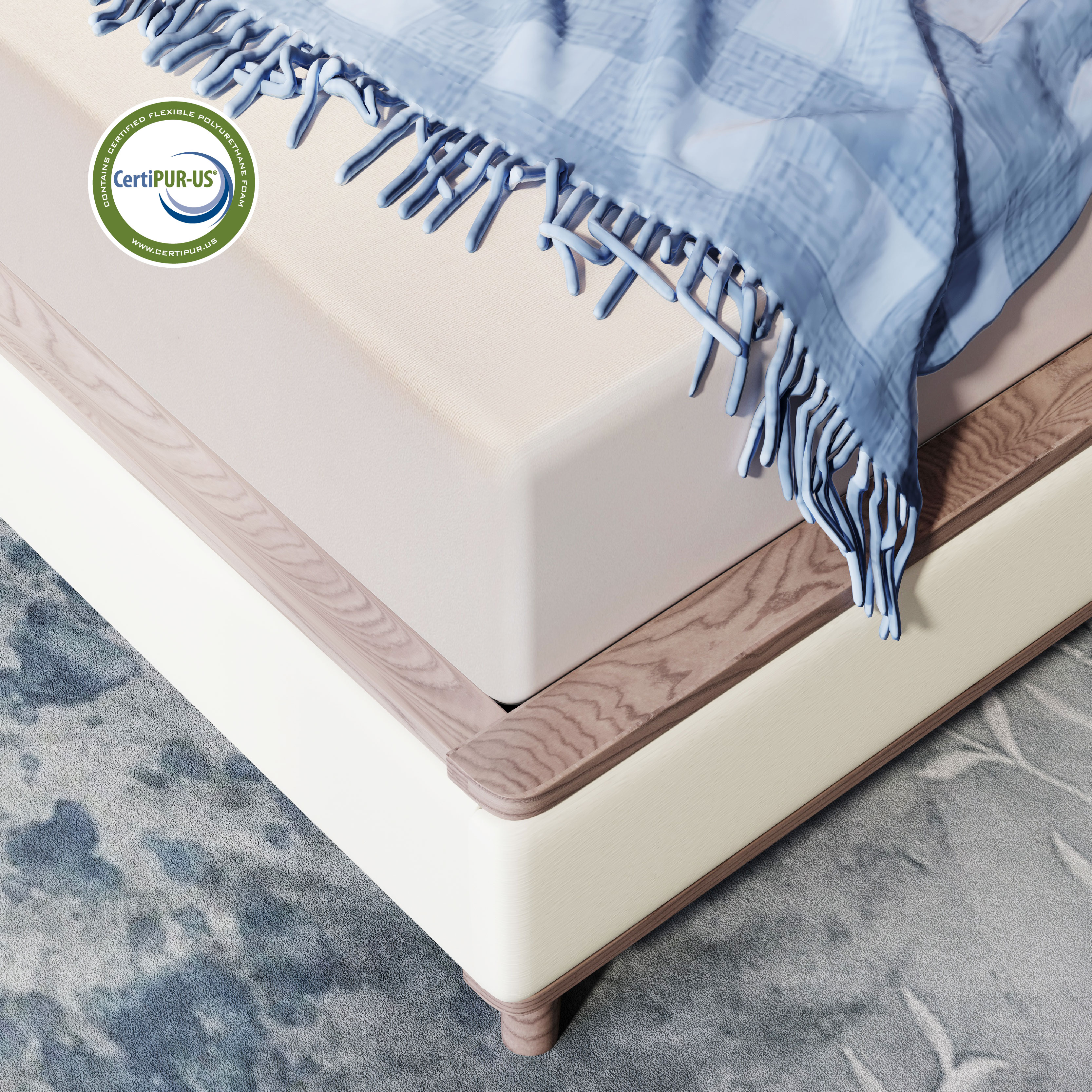 Arctus Twin Size Mattress, 6 inch Memory Foam Mattress in a Box, Medium Firm