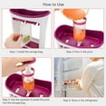 thumbnail image 4 of Station de Compression pour Fruits pour Bébé, Station de Compression pour Aliments avec 3 Distributeurs et Sacs de Rangement pour Aliments Semi-Solides pour Nourrisson, 4 of 8