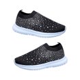 thumbnail image 4 of Zapatillas planas de malla Qarigey para mujer zapatos ostentosos informales cómodas para correr Type2 NO2, 4 of 6