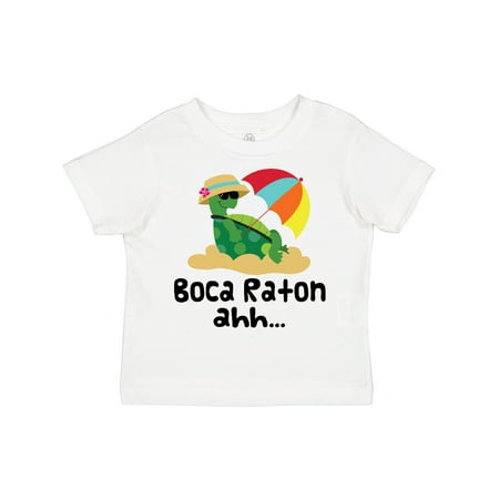 

Inktastic Boca Raton Florida Gift Toddler Toddler Girl T-Shirt