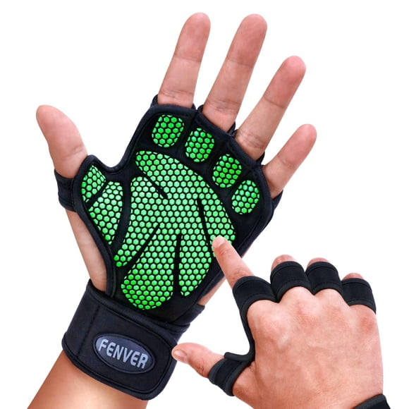 Guantes de entrenamiento SUPTMAX ventilados con muñequeras para hacer ejercicio