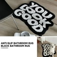 thumbnail image 3 of rygai Bath Mat Anti-slip Bathroom Rug Super Soft Quick Dry Water Absorption Ultra-thick Laundry Mat Room Decoration, 3 of 8