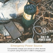 MEE audio lightSPKR Bluetooth Wireless Speaker + Camping Lantern IPX6 Water Resistant (Forest Green)