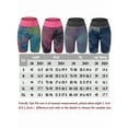 thumbnail image 3 of FANNYC Women's Yoga Sports Shorts Tights Leggings Tie Dye High Waist Bike Shorts Tummy Control Athletic Workout Running Shorts Half Pants Trousers Leggings, 3 of 7
