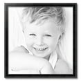 thumbnail image 2 of ArtToFrames 25" x 26" Black Engraved Edges Picture Frame, 25x26 inch Black Wood Poster Frame (WOM-4055), 2 of 8