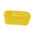 thumbnail image 4 of Organizador de caja de pañuelos, almacenamiento, sala de estar, multiusos, elegante, moderno, multifuncional Rectángulo amarillo, 4 of 9
