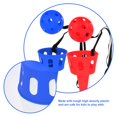 thumbnail image 2 of HLONK 2 Sets Catch Games w/ Launcher Baskets & Balls - Red/Blue, 2 of 6