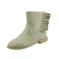 thumbnail image 1 of The Doll Maker Side Fringe Ankle Boot - FBA1641725C-2 Grey, 1 of 4