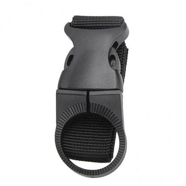 Almencla 5x Nylon Webbing Hook Clasp Mineral Bottle Holder Clasp for Molle Webbing Belt
