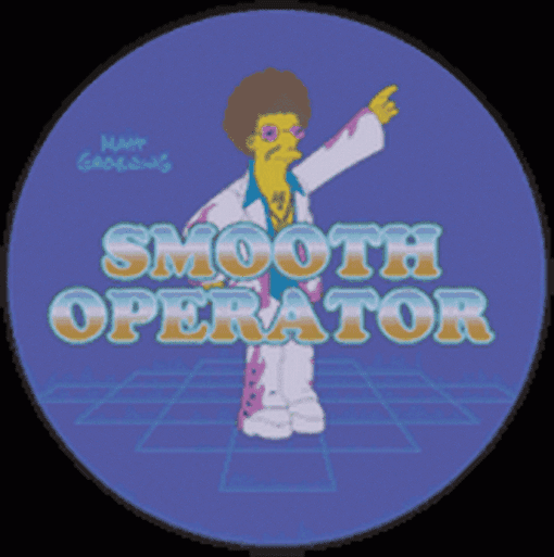 Simpsons Smooth Operator Button SB3340 - Walmart.com