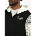 thumbnail image 4 of Dogg Supply by Snoop Dogg All Gender Varsity Print Full Zip Hoodie Sweatshirt, Men's Sizes XS-5XL, 4 of 13
