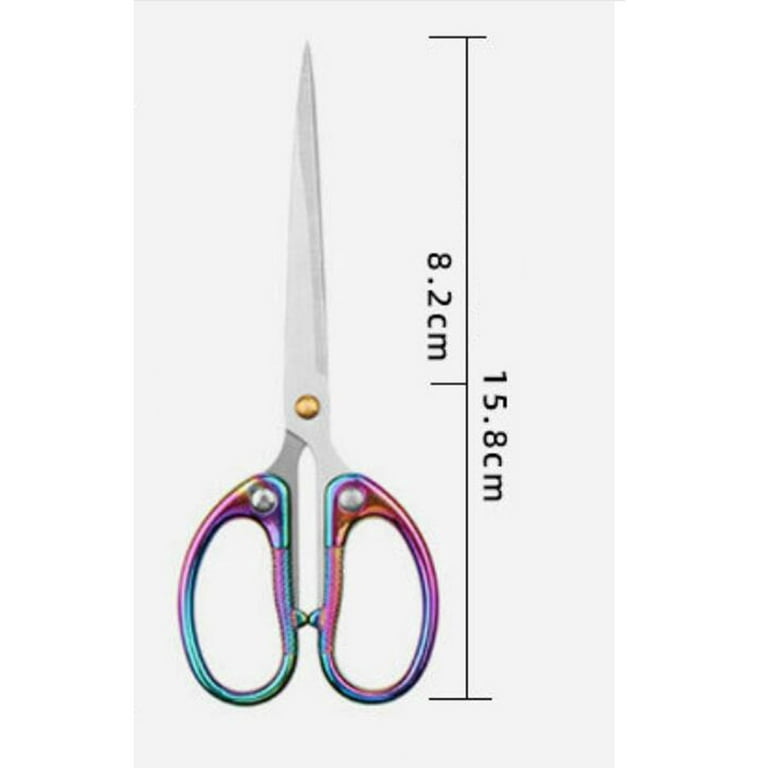 LIVINGO 10 Spring Action Fabric Scissors, Professional Sewing Scissors for  Tail
