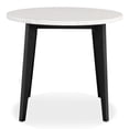 thumbnail image 2 of Furniture of America Dorth 45" Round Indoor Counter Height Dining Table, Black and White, 2 of 5