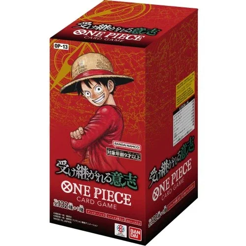 Japanese OP-13 Carrying on His Will Booster Box - One Piece Card Game