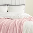 thumbnail image 4 of Manta de forro polar Sherpa Bedsure, tamaño doble, rosa, 150 x 200 cm, 4 of 6