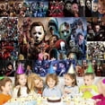 thumbnail image 5 of Horror Movie Backdrop Banner Party Supplies Poster Movie Theme Background for Photography Kids Birthday Decorations, 5 of 6