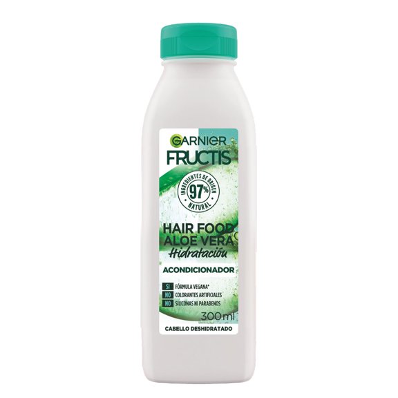 Acondicionador Garnier Fructis hair food aloe vera hidratación cabello deshidratado 300 ml