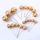 thumbnail image 3 of Balloon Cake Toppers Mini Round Gold Ball Cupcake Toppers Cake Decorations for Birthday Wedding Anniversary Valentines Party Cake Decoration Supplies, 3 of 4