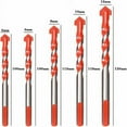 thumbnail image 2 of Set of 5 Glass Tile Drill Bits,Gres Porcelain Drill Bits,Diamond Drill Bits, Tile Drill Bits, 6 mm, 8 mm, 10 mm, 12 mm Multi-material drill bits for ceramic, concrete, tiles,, 2 of 5