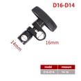 thumbnail image 4 of Sleeve Swivel Clamp Chuck For Magnetic Stands Holder Bar Dial Indicator Gauge, 4 of 9